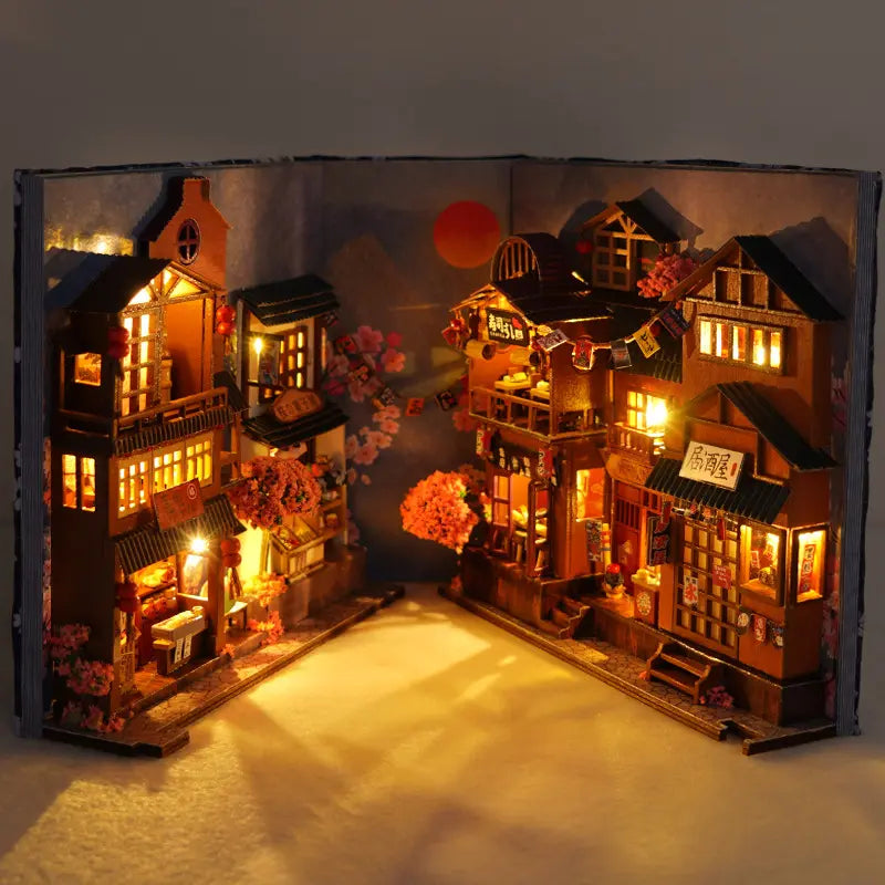 3D Wooden Puzzle Bookend