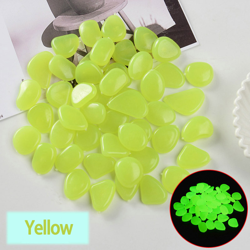 Glow-in-the-Dark Garden Pebbles