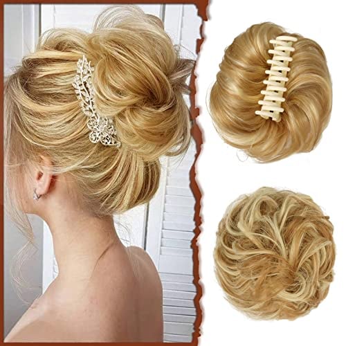 Claw Clip Messy Bun Hair Piece