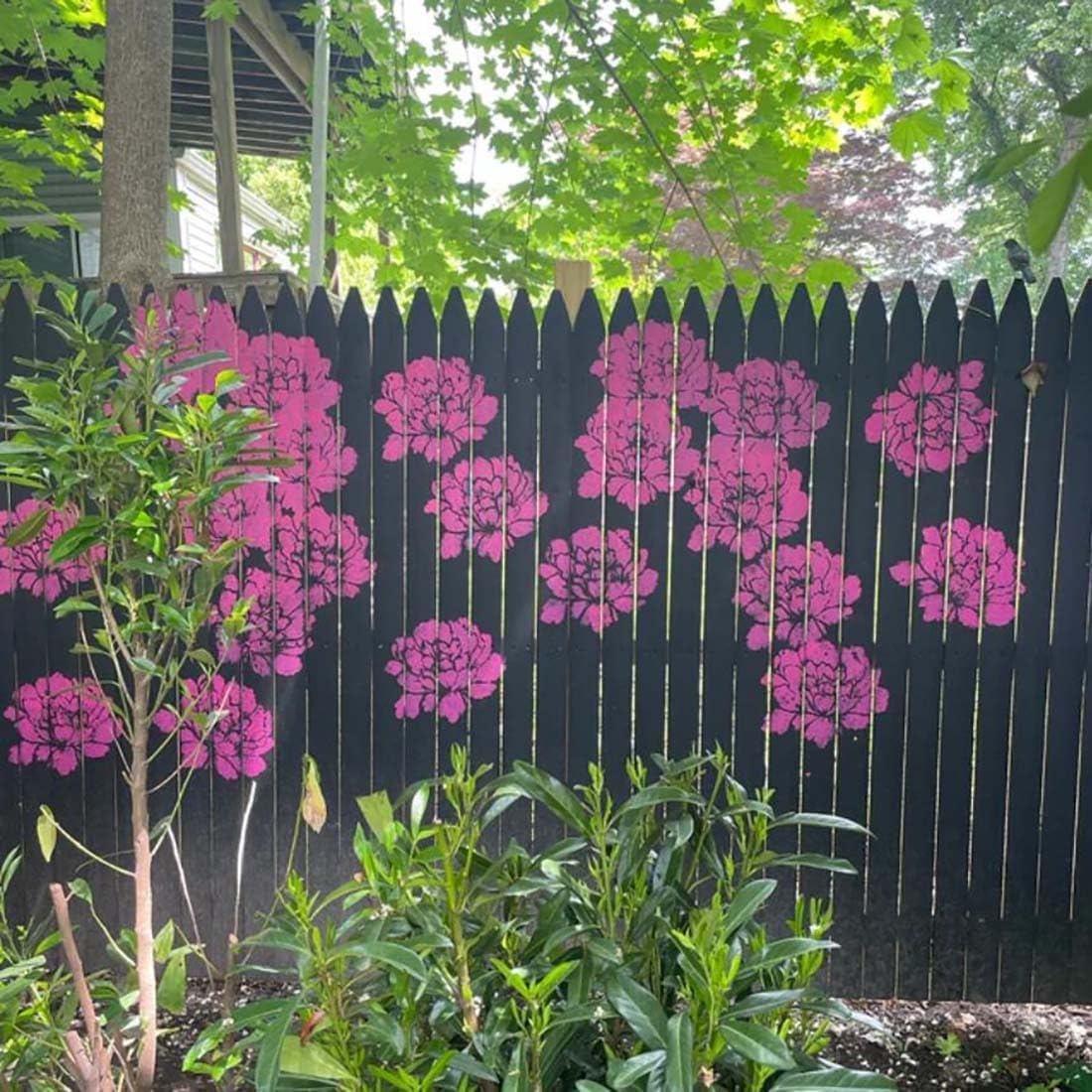 🏡This Week's Special Sale -Garden Fence Large Flower Stencils🌻DIY Decoration