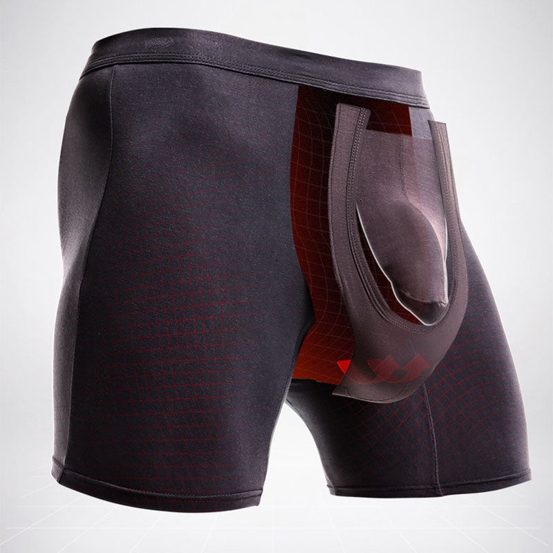 NEWEST MEN'S BOXER BRIEFS WITH SEPARATE POUCH