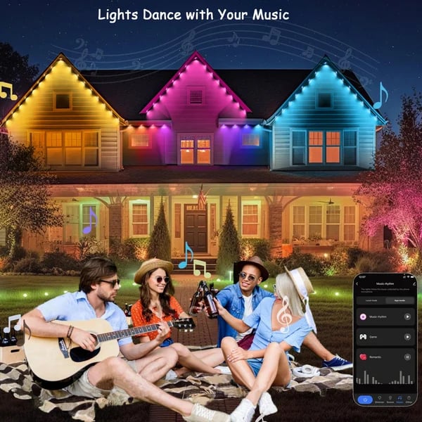 Early Christmas 49%OFF - Smart Rainbow LED Permanent Outdoor Light