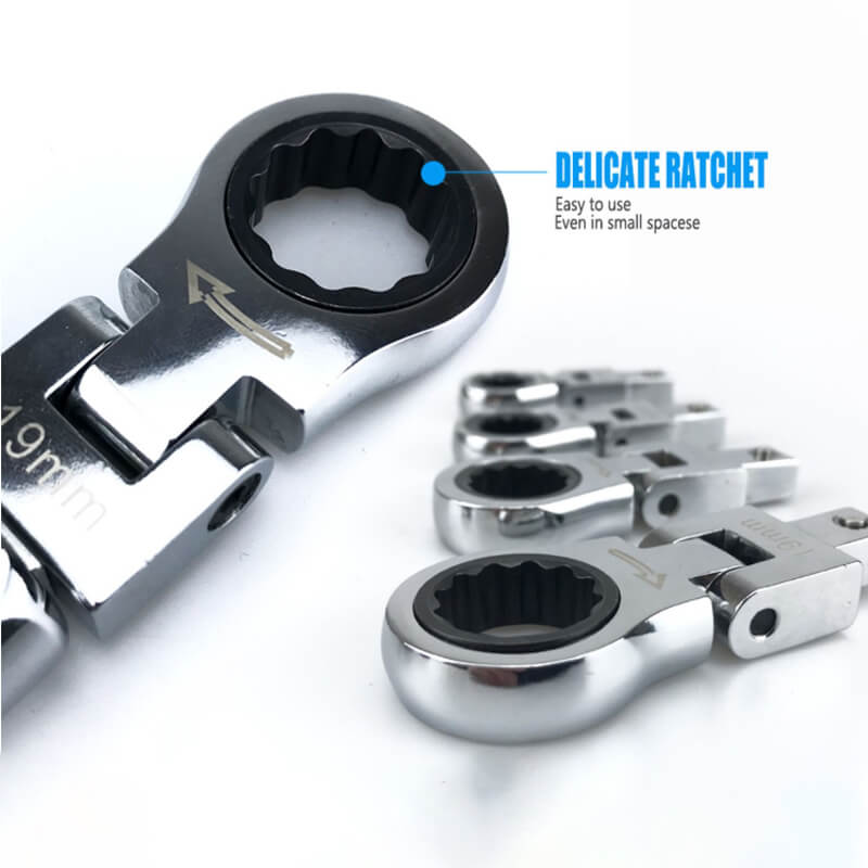 20-piece ratchet wrench with box