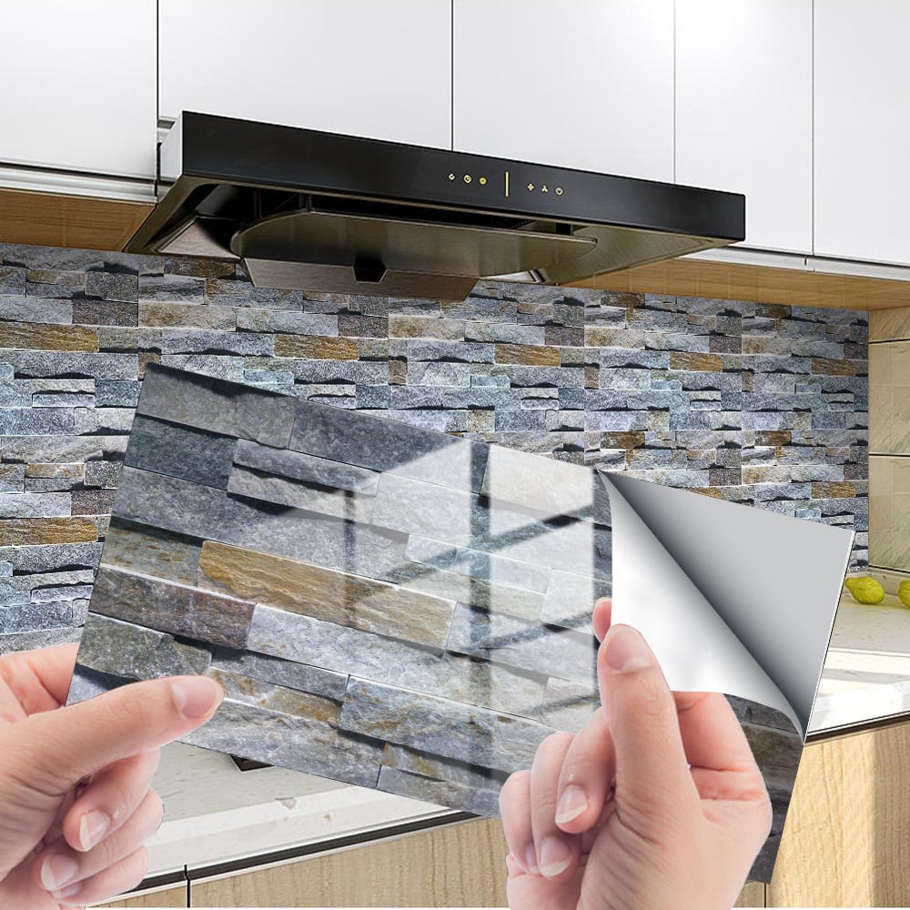 🔥Creative Home Beautification 3D Tile Stickers