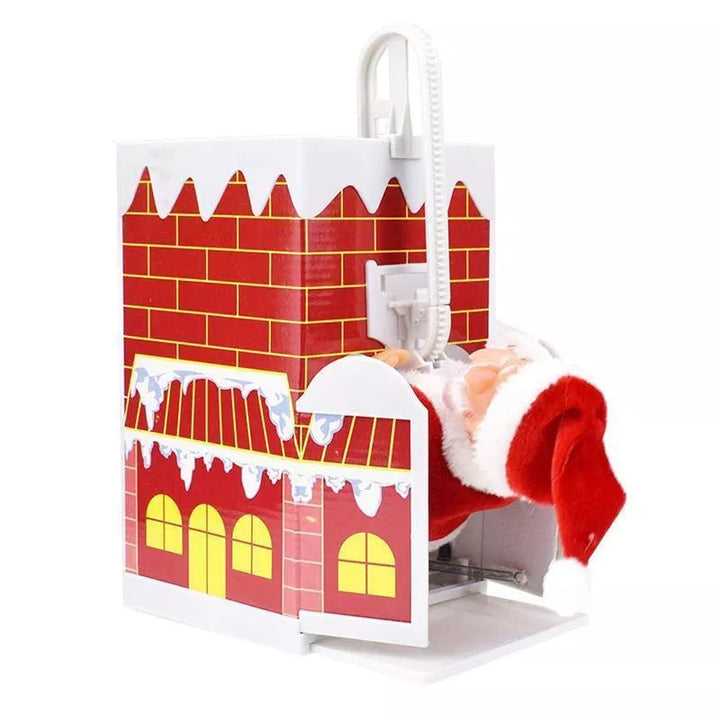 Electric Climbing chimney Santa Claus