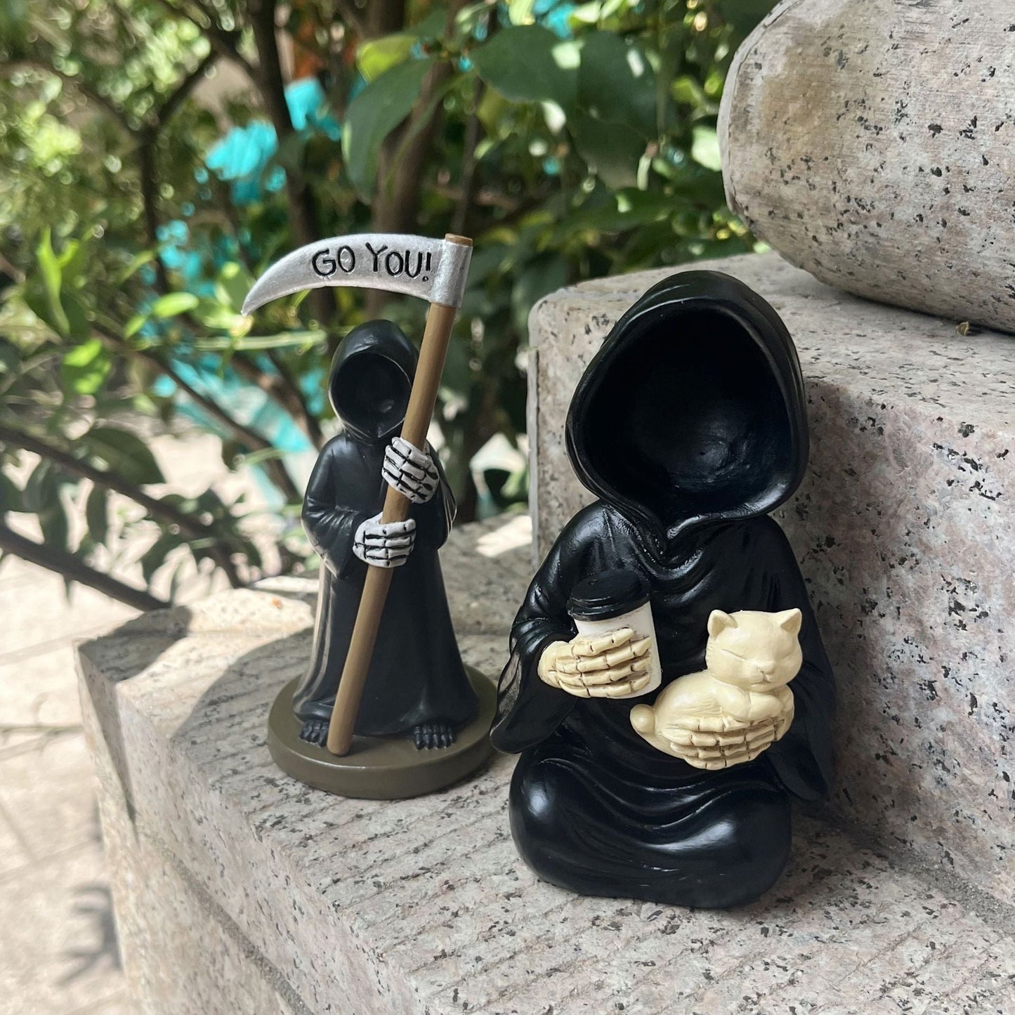 Emotional Support Grim Reaper Figurine