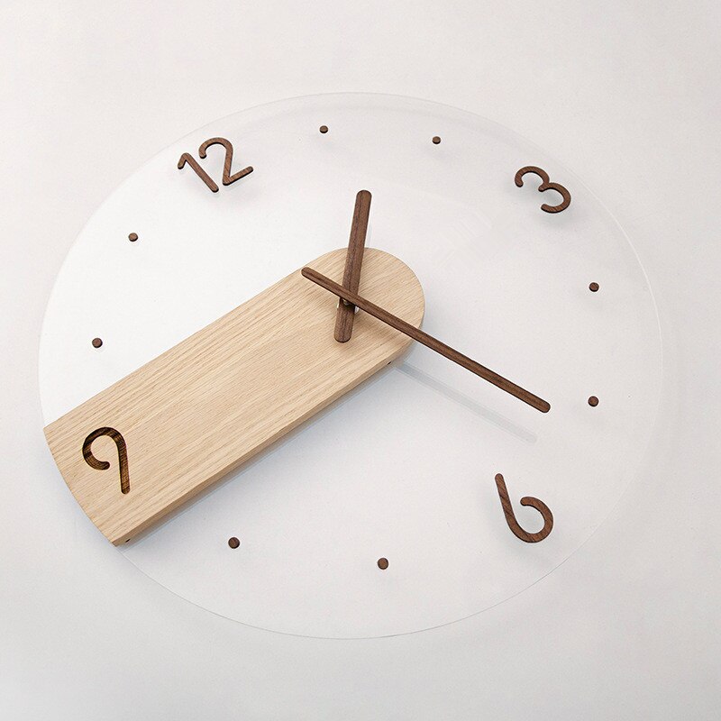 Simple Elegance Wooden Wall Clock