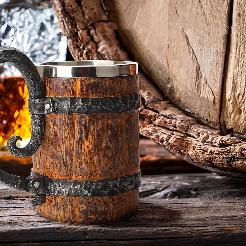 Viking Barrel Mug(Large:550ml)