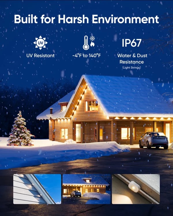 Early Christmas 49%OFF - Smart Rainbow LED Permanent Outdoor Light