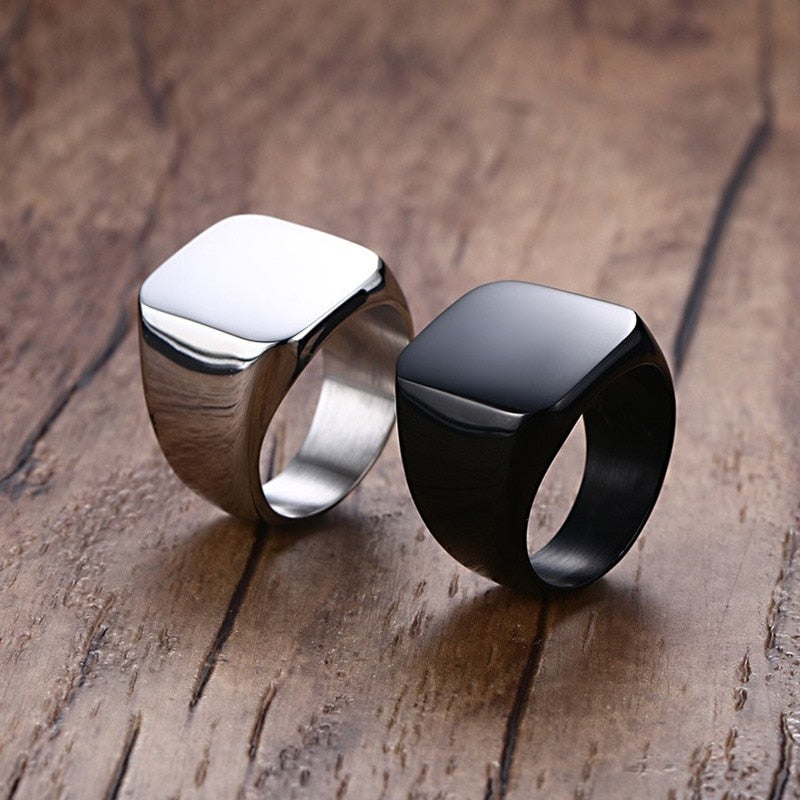 Cool Fashion Individuality Signet Ring for Men