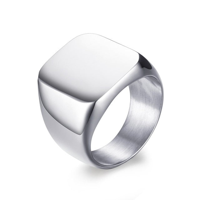 Cool Fashion Individuality Signet Ring for Men