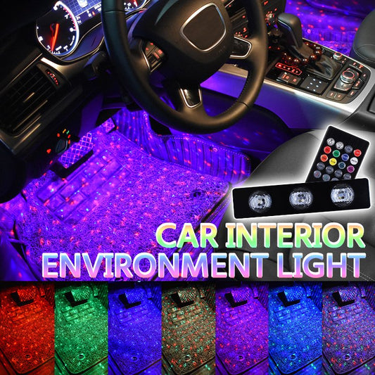 Car Interior Ambient Lights- (Contains 4 light bars)