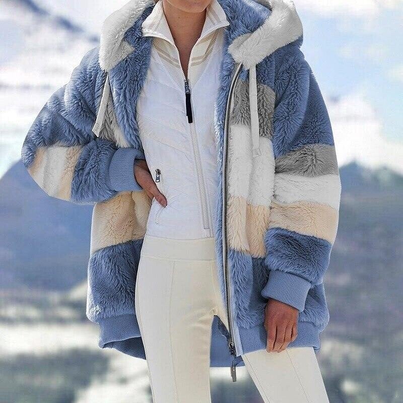 🎅Summer Sale - 60% OFF🔥Contrasting Padded Coat🐑🔥HOT SALE🎉