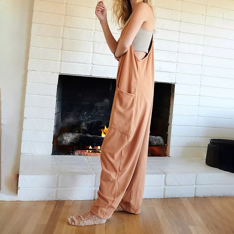 Wide Leg Jumpsuit with Pockets ✨