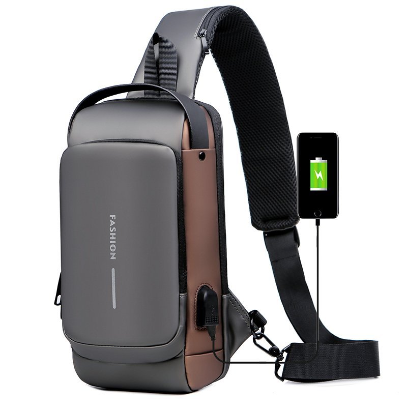 USB charging sport sling  Anti-theft shoulder bag(Buy 2 Free Shipping)