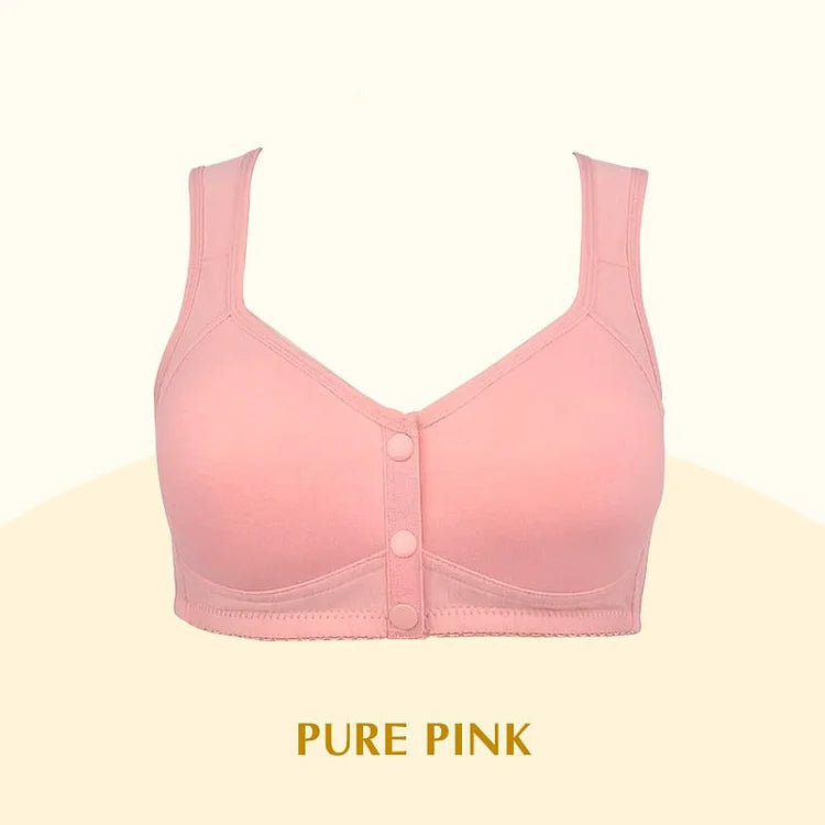 🔥50% OFF - Comfortable & Convenient Front Button Bra