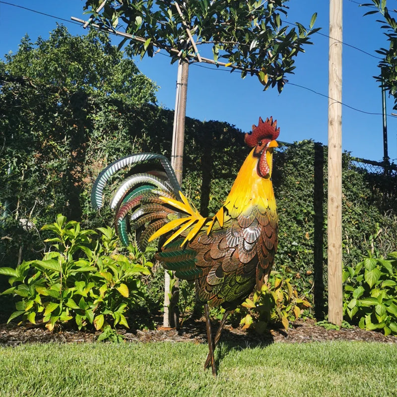 Iron Rooster-Amazing Detail And Beautiful Colours