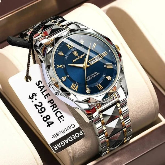 Waterproof Top Brand Luxury Man Wristwatch With Luminous