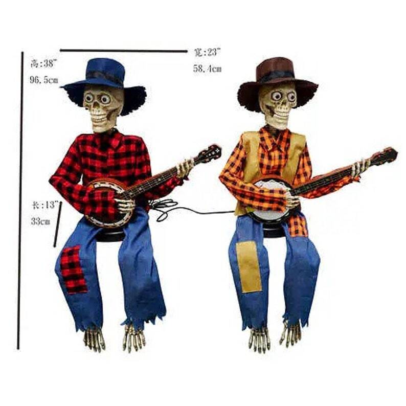 🔥Buy Two Free Shipping🔥-Funny Animated Dueling Banjo Skeletons