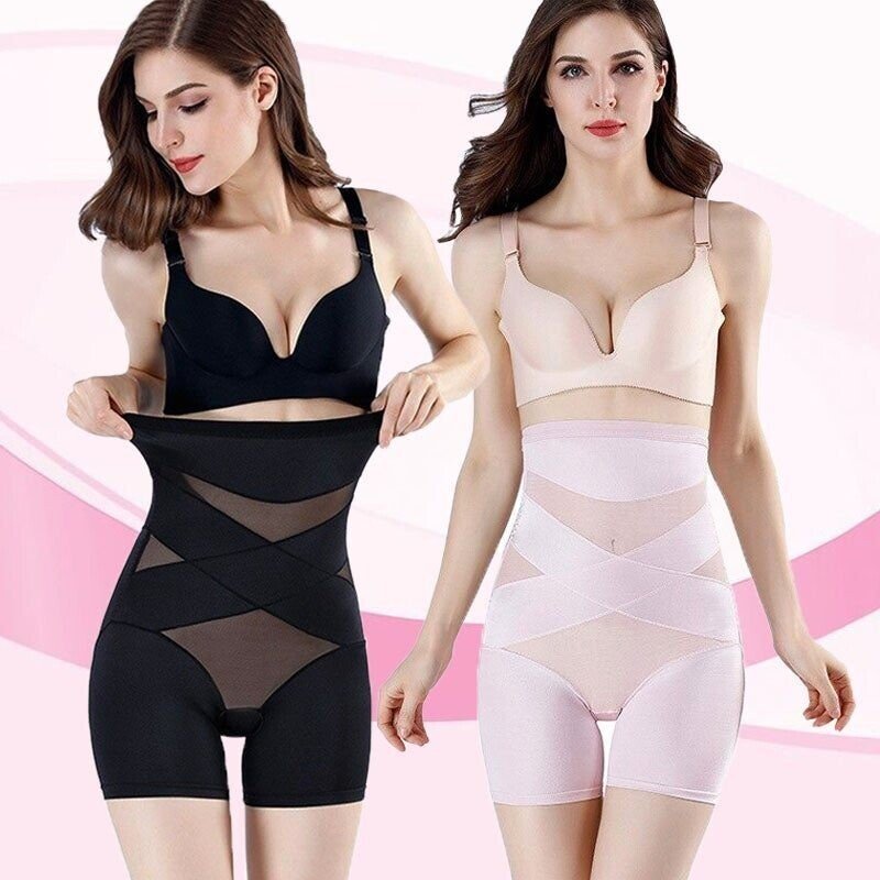 CROSS COMPRESSION ABS & BOOTY HIGH WAISTED SHAPER