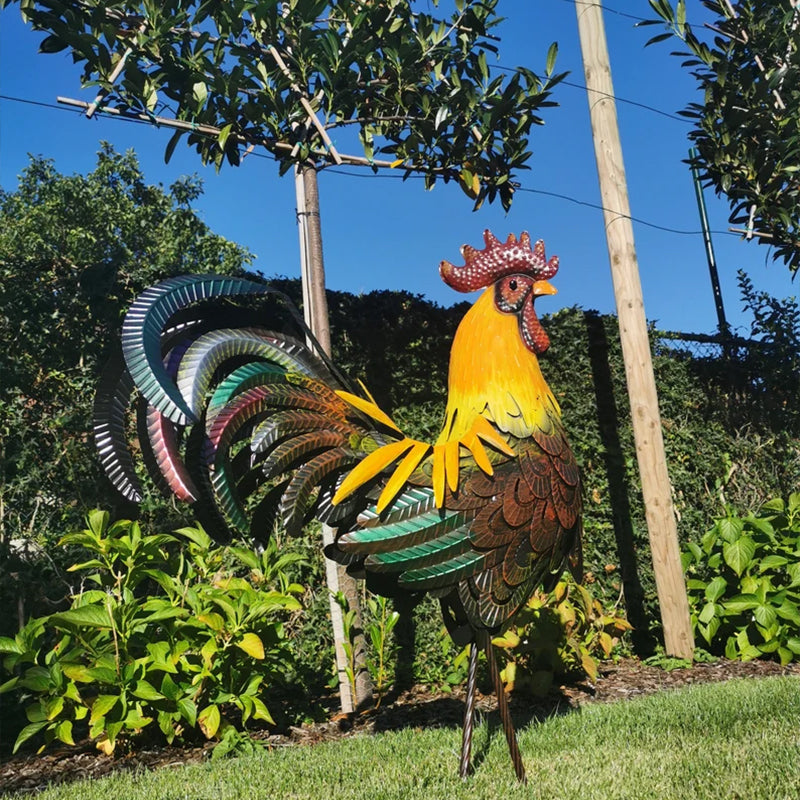 Iron Rooster-Amazing Detail And Beautiful Colours