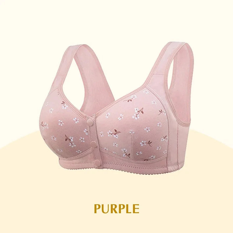 🔥50% OFF - Comfortable & Convenient Front Button Bra