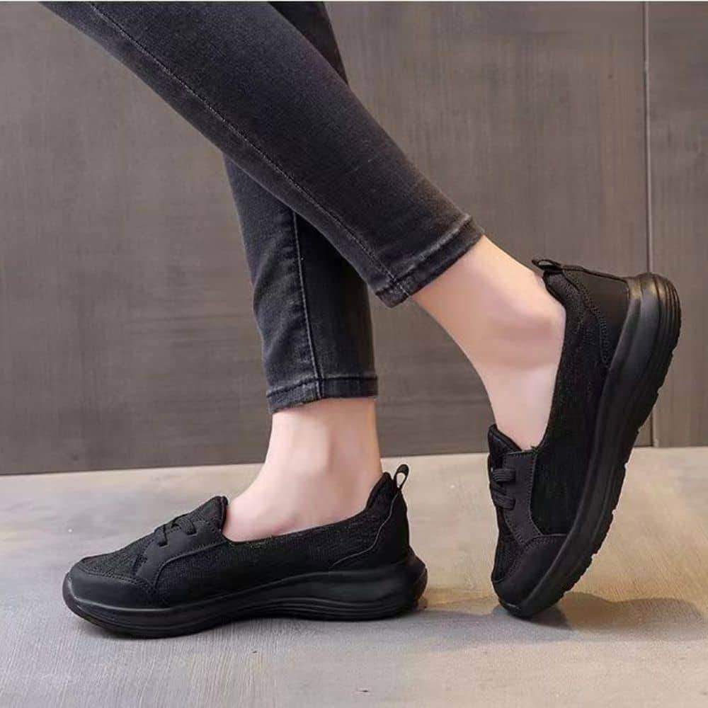 Orthopedic Women Shoes Breathable Slip On Arch Support Non-slip