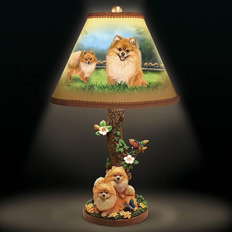 A great gift - cat and dog table lamp