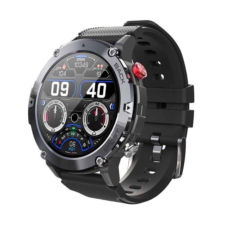 Military 2023 HD LCD Bluetooth Tactical Smart Watch
