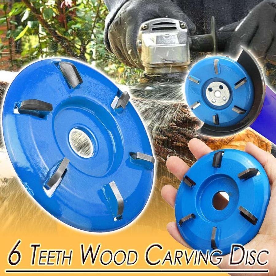 (🎉50% OFF) 6 Teeth Wood Carving Disc