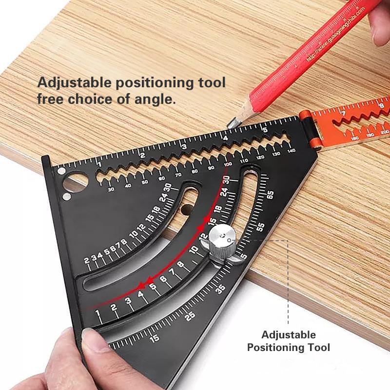 Aluminum Alloy Triangle Ruler