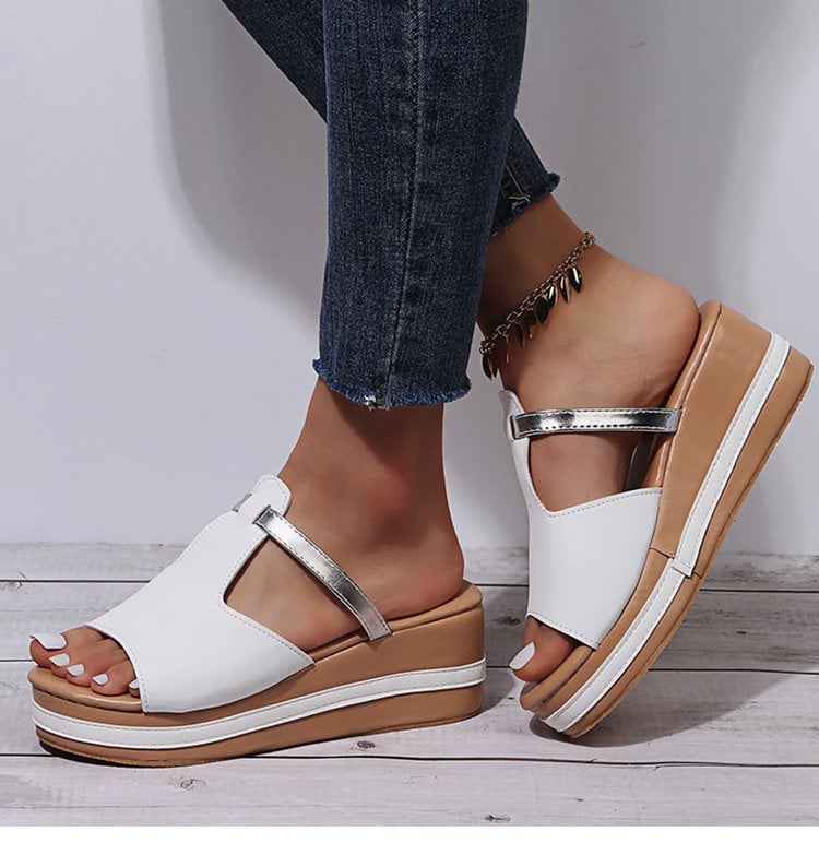 Women's casual wedge sandals