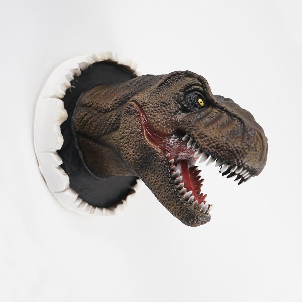 Wall Bursting Velociraptor Decorations