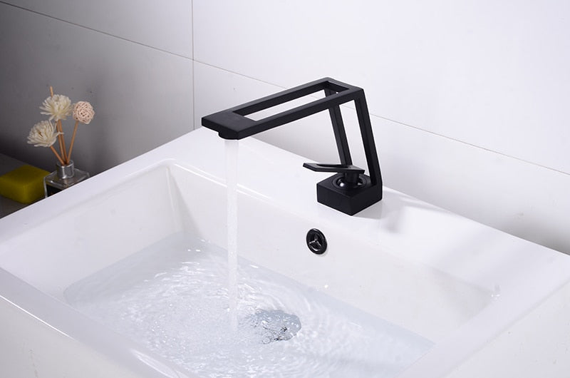 Luxury waterfall design Bathroom Basin Faucet