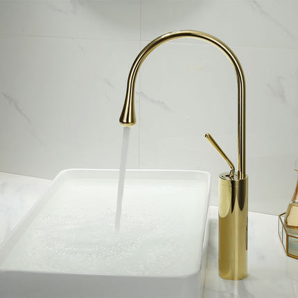 Bathroom Faucet Basin Faucet Brass and Marble Sink Mixer Faucet Tap