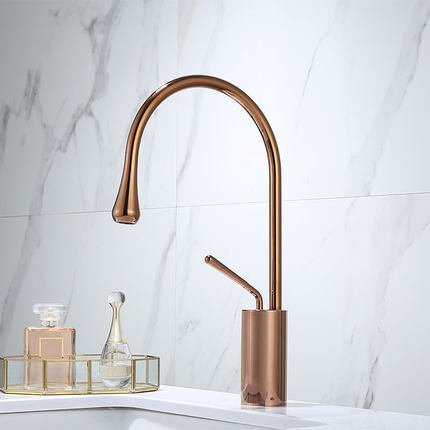 Bathroom Faucet Basin Faucet Brass and Marble Sink Mixer Faucet Tap